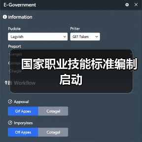国家职业技能标准编制启动(图4) 国家职业技能标准编制启动(图4)
