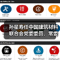 孙星寿任中国建筑材料联合会党委委员、常委（图3）