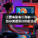 江西省副省长陈敏一行到中国建筑材料联合会调研（图2）