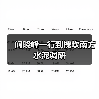 阎晓峰一行到槐坎南方水泥调研(图2) 阎晓峰一行到槐坎南方水泥调研(图2)