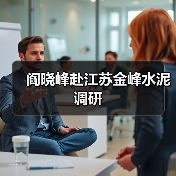 阎晓峰赴江苏金峰水泥调研（图2）