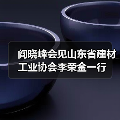阎晓峰会见山东省建材工业协会李荣金一行（图2）