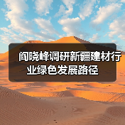 阎晓峰调研新疆建材行业绿色发展路径（图3）
