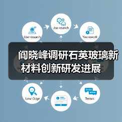 阎晓峰调研石英玻璃新材料创新研发进展（图2）