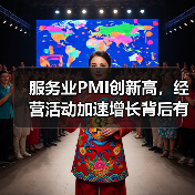 服务业PMI创新高,经营活动加速增长背后有何信号?(图1) 服务业PMI创新高,经营活动加速增长背后有何信号?(图1)