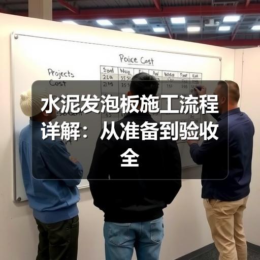 水泥发泡板施工流程详解：从准备到验收全步骤