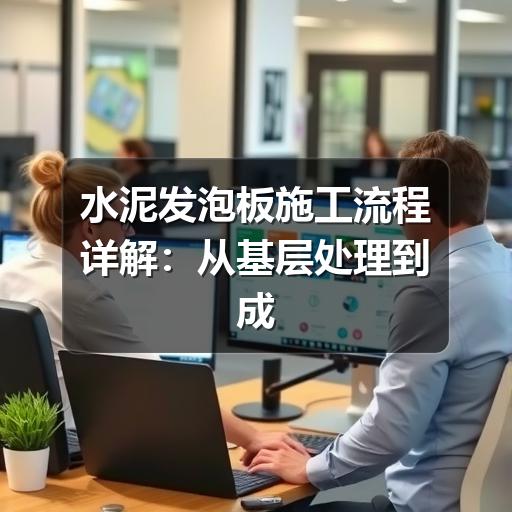 水泥发泡板施工流程详解：从基层处理到成品保护