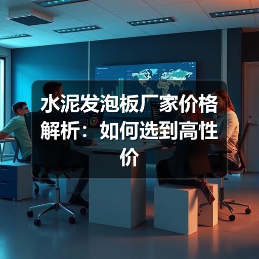 水泥发泡板厂家价格解析：如何选到高性价比保温材料