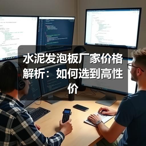 水泥发泡板厂家价格解析：如何选到高性价比保温材料