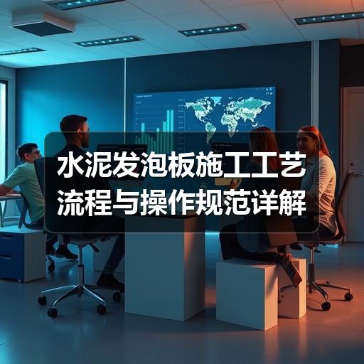 水泥发泡板施工工艺流程与操作规范详解