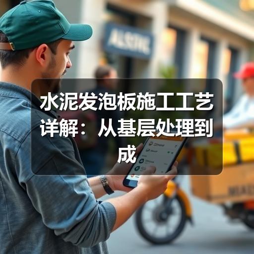 水泥发泡板施工工艺详解：从基层处理到成品保护的标准化流程