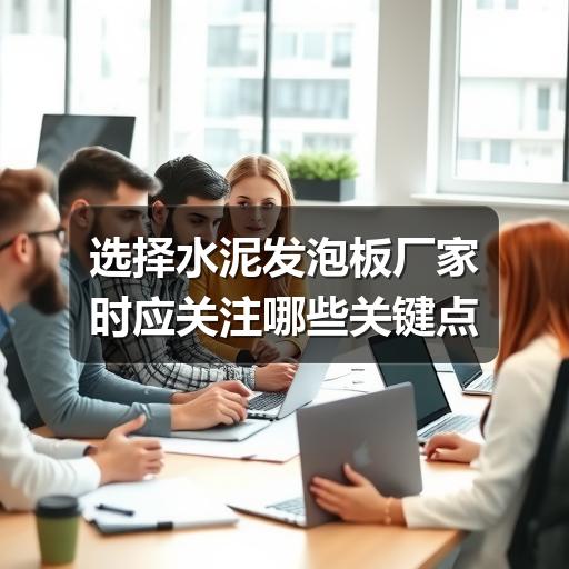 选择水泥发泡板厂家时应关注哪些关键点