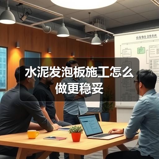 水泥发泡板施工怎么做更稳妥