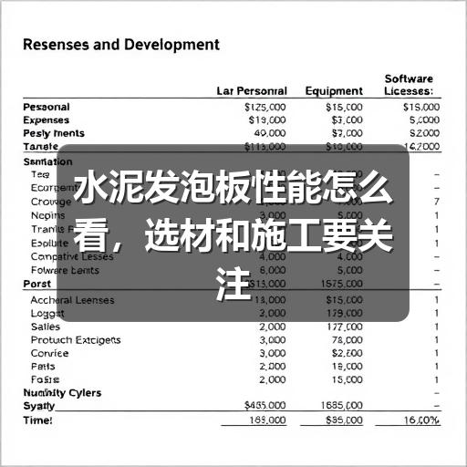 水泥发泡板性能怎么看，选材和施工要关注哪些要点