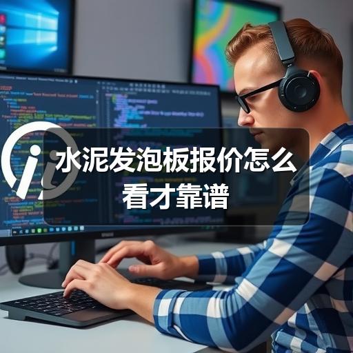 水泥发泡板报价怎么看才靠谱