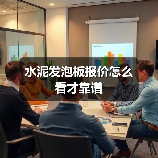 水泥发泡板报价怎么看才靠谱