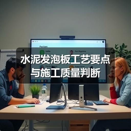 水泥发泡板工艺要点与施工质量判断