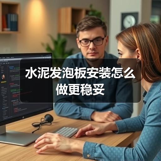 水泥发泡板安装怎么做更稳妥