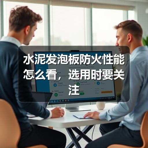 水泥发泡板防火性能怎么看，选用时要关注哪些要点