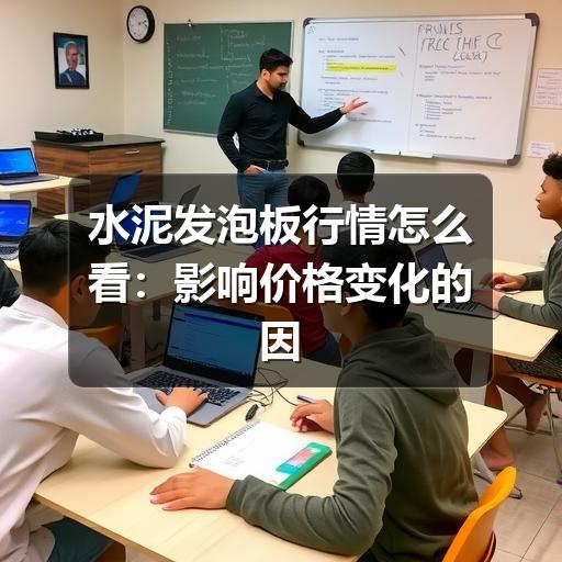 水泥发泡板行情怎么看：影响价格变化的因素与采购判断