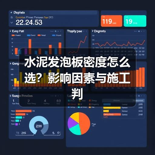 水泥发泡板密度怎么选？影响因素与施工判断要点