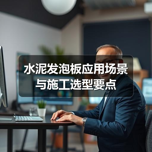 水泥发泡板应用场景与施工选型要点