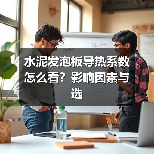 水泥发泡板导热系数怎么看？影响因素与选用要点