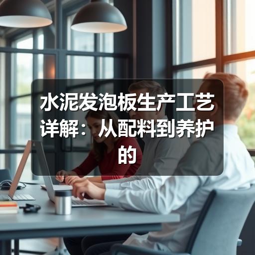 水泥发泡板生产工艺详解：从配料到养护的关键控制点