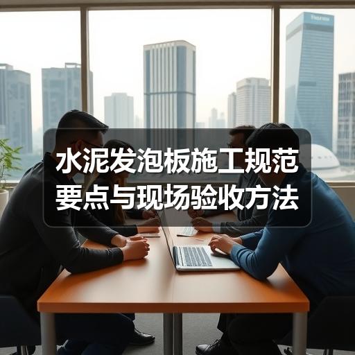 水泥发泡板施工规范要点与现场验收方法