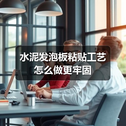 水泥发泡板粘贴工艺怎么做更牢固
