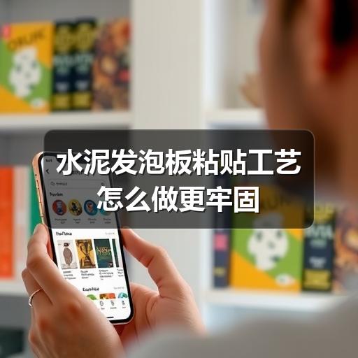 水泥发泡板粘贴工艺怎么做更牢固