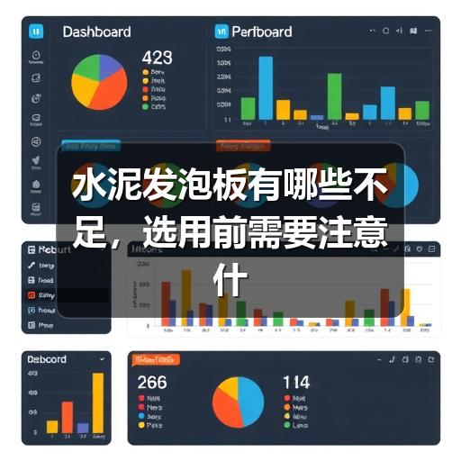 水泥发泡板有哪些不足，选用前需要注意什么