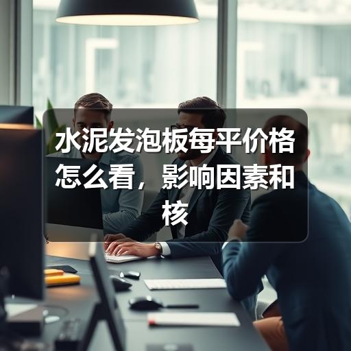 水泥发泡板每平价格怎么看，影响因素和核算方法说明