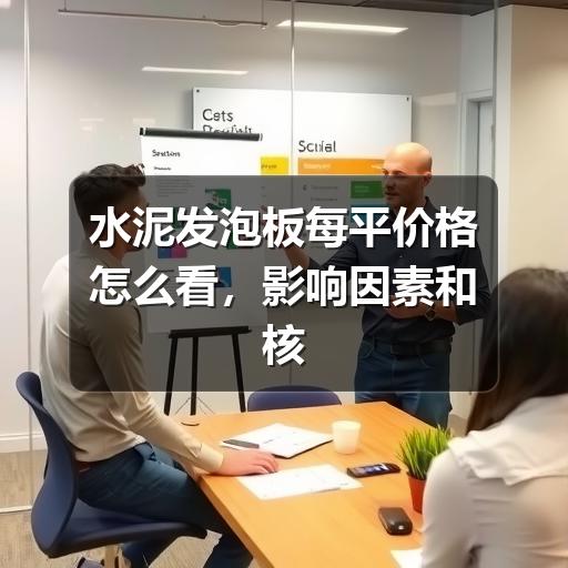 水泥发泡板每平价格怎么看，影响因素和核算方法说明