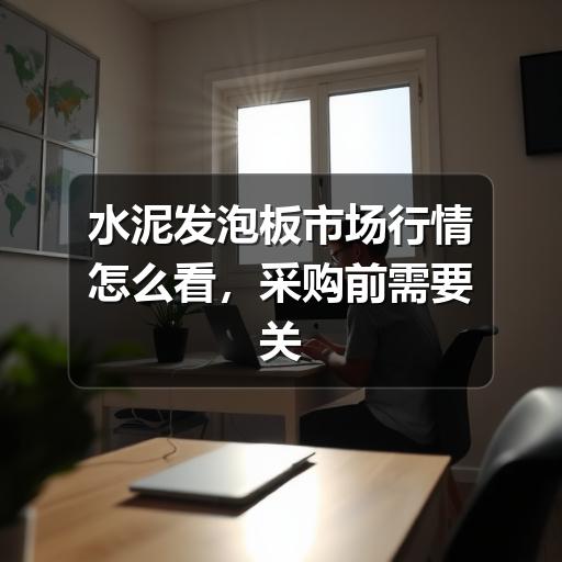 水泥发泡板市场行情怎么看，采购前需要关注哪些因素