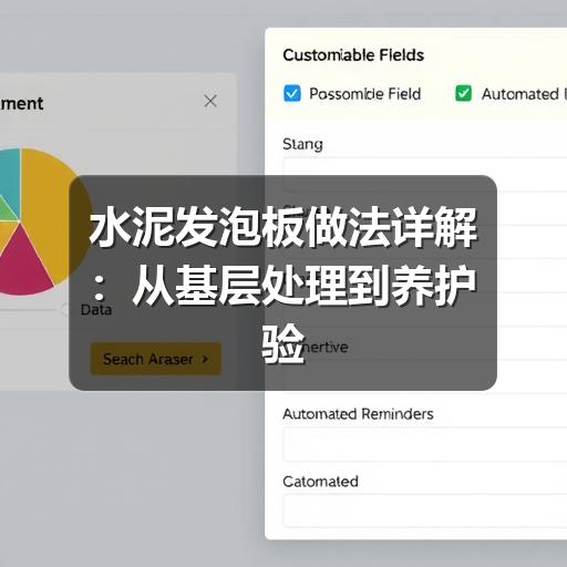 水泥发泡板做法详解：从基层处理到养护验收