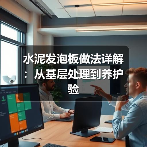水泥发泡板做法详解：从基层处理到养护验收
