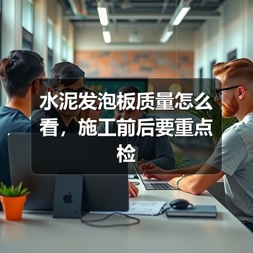 水泥发泡板质量怎么看,施工前后要重点检查哪些细节(图1) 水泥发泡板质量怎么看,施工前后要重点检查哪些细节